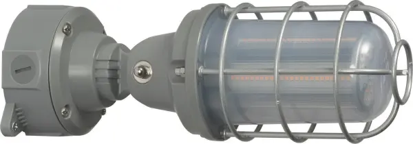 This 20W LED vapor tight fixture delivers reliable 5000K daylight illumination in demanding conditions. Adjustable design with IP65-rated protection makes it ideal for garages, basements, and commercial spaces requiring moisture resistance.