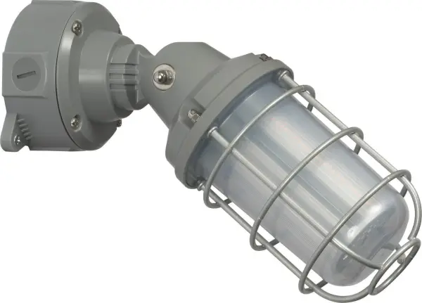 This 20W LED vapor tight fixture delivers reliable 5000K daylight illumination in demanding conditions. Adjustable design with IP65-rated protection makes it ideal for garages, basements, and commercial spaces requiring moisture resistance. - alternate view