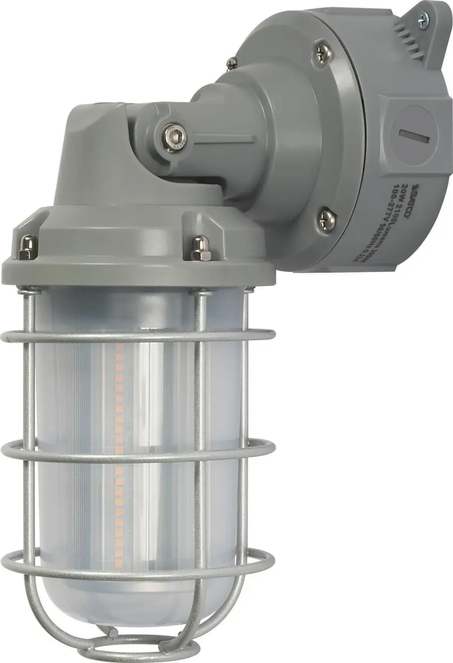 LED Adjustable Vapor Tight Fixture - 20W - Image 6