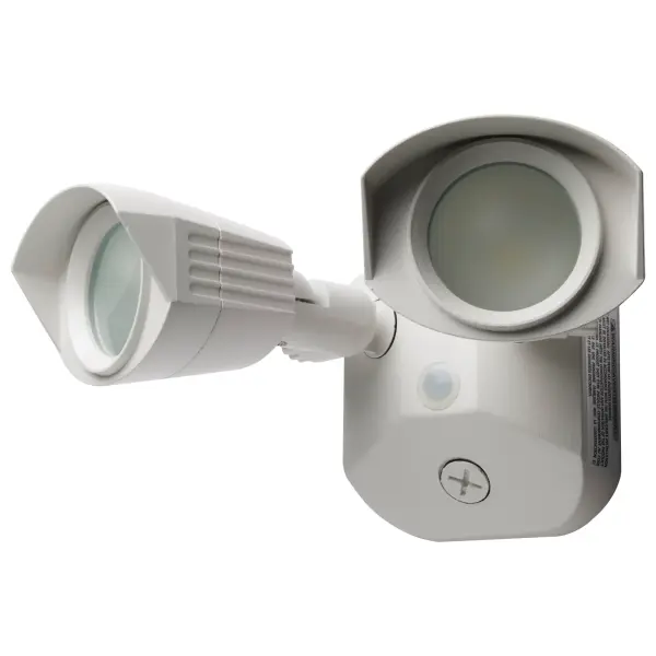 LED Dual Head Security Light - White - Image 1