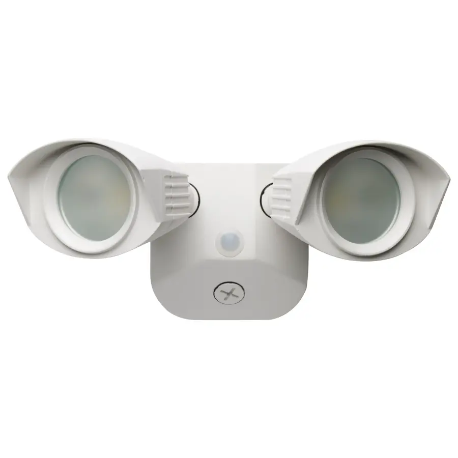 LED Dual Head Security Light - White - Image 2