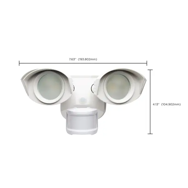 LED Dual Head Security Light with Motion Sensor - Image 18