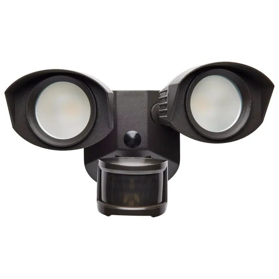 LED Dual Head Security Light with Motion Sensor - Image 2