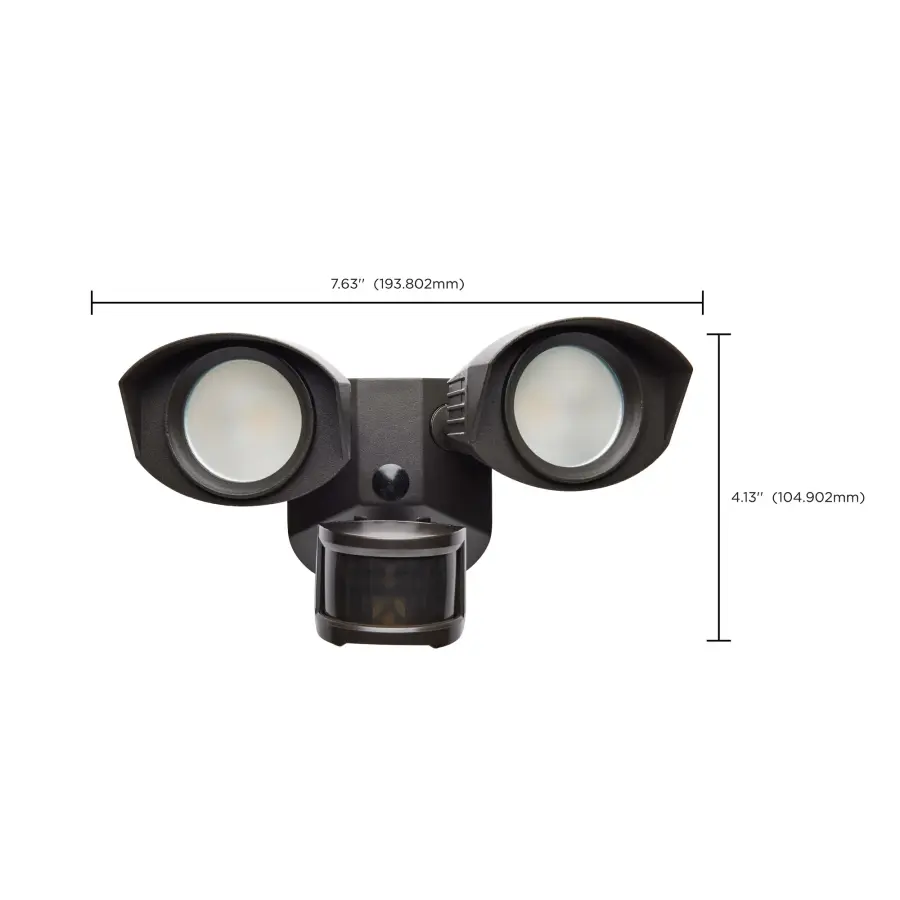 LED Dual Head Security Light with Motion Sensor - Image 21