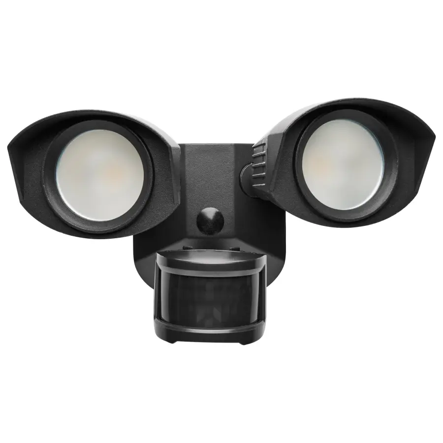 LED Dual Head Security Light with Motion Sensor - Image 2