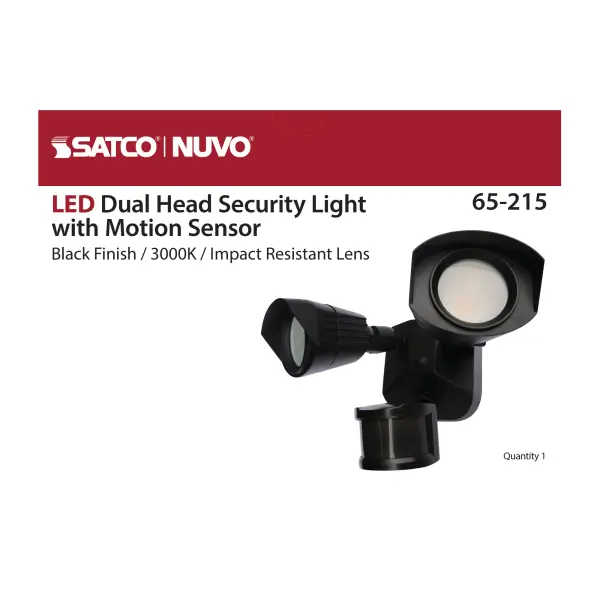 LED Dual Head Security Light with Motion Sensor - Image 18