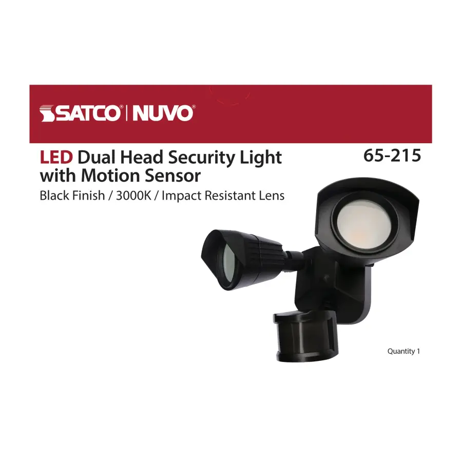 LED Dual Head Security Light with Motion Sensor - Image 18