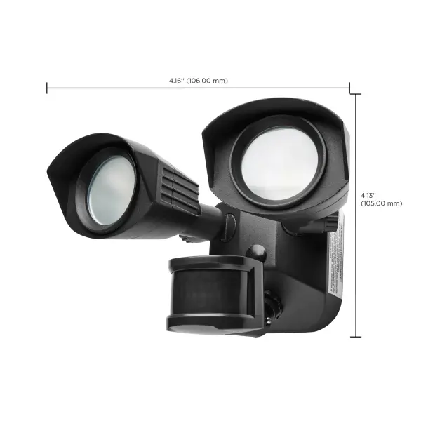 LED Dual Head Security Light with Motion Sensor - Image 19