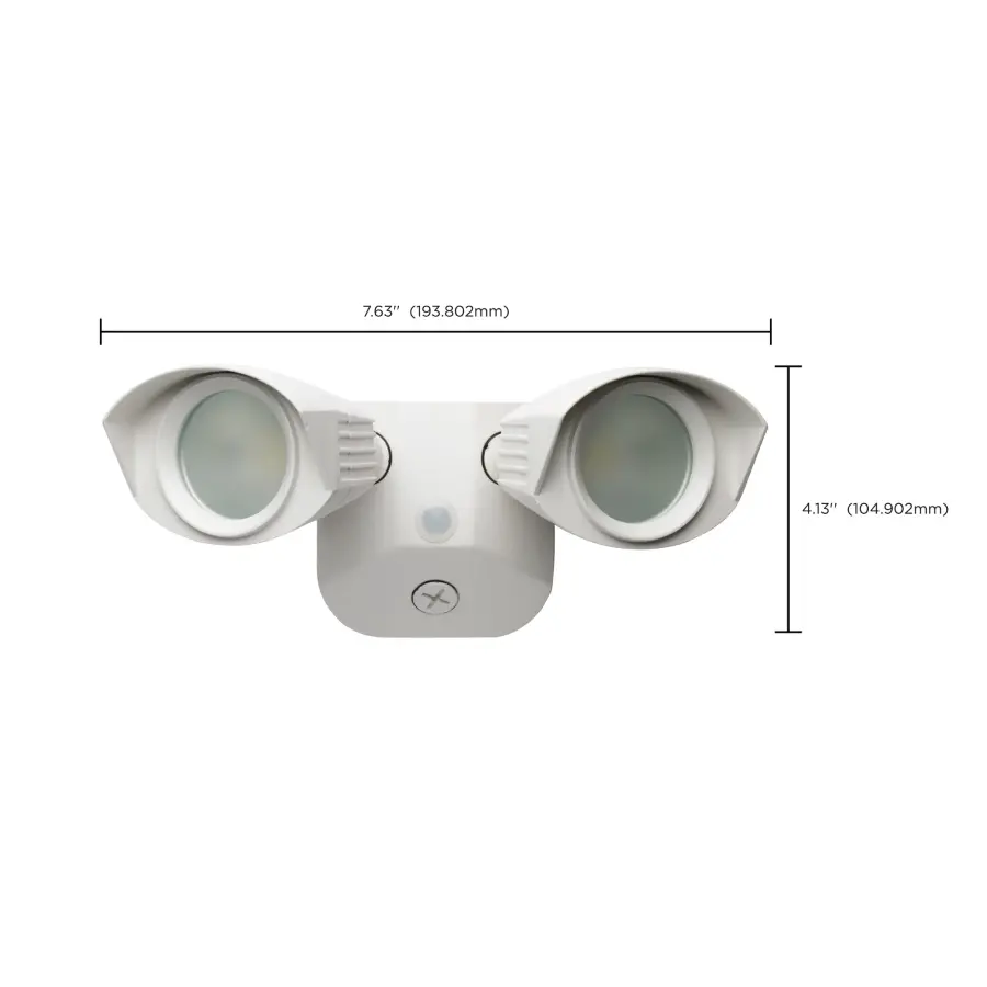 NUVO LED Dual Head Security Light - White - Image 16