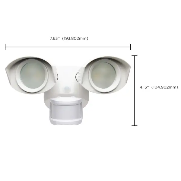 LED Dual Head Security Light with Motion Sensor - Image 14
