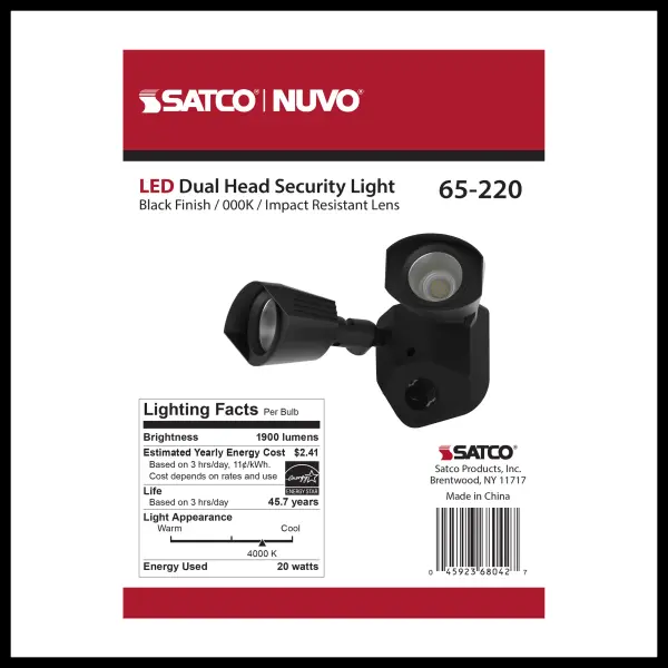 NUVO LED Dual Head Security Light - Image 12