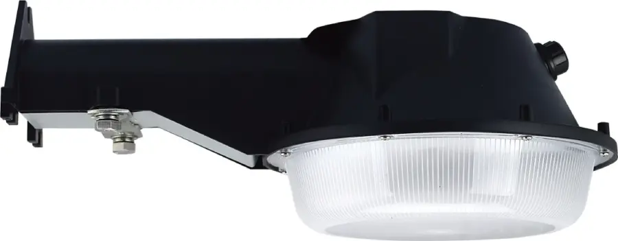 25W LED Area Light with Photocell - Black - Image 1