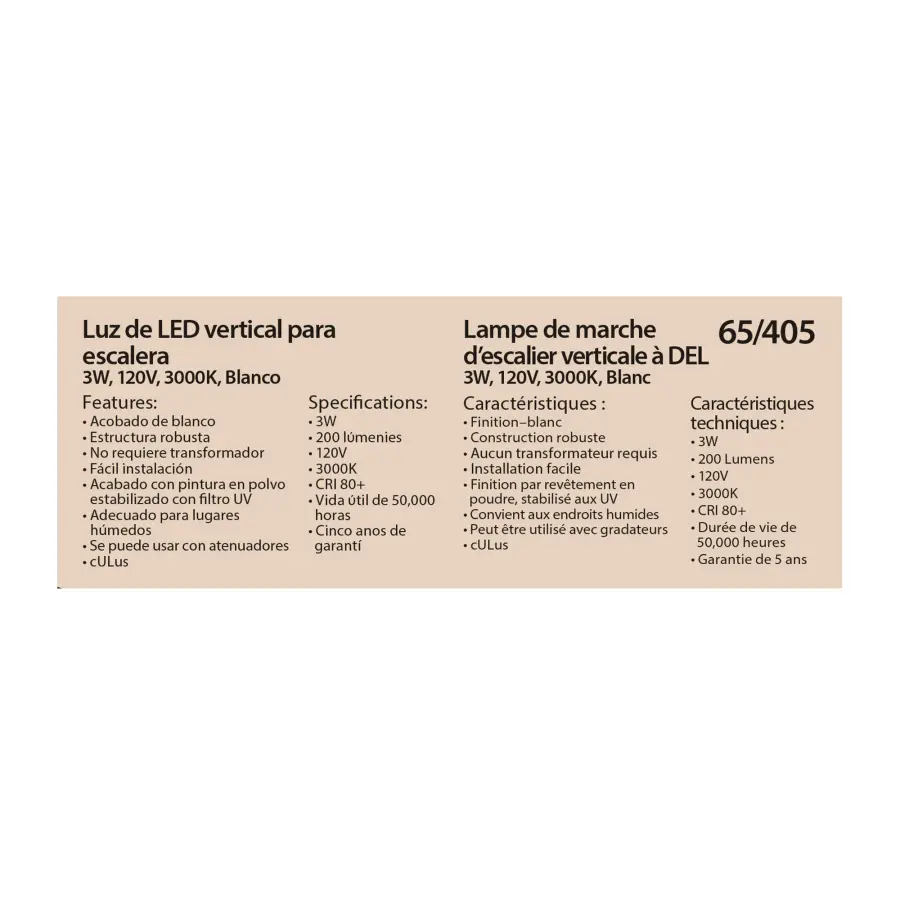 Durable LED Step Light for Safe Outdoor Pathways - Image 5