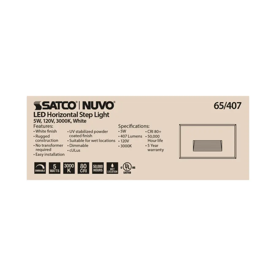 Durable LED Step Light for Safe Outdoor Pathways - Image 4