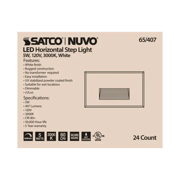 Durable LED Step Light for Safe Outdoor Pathways - Image 9