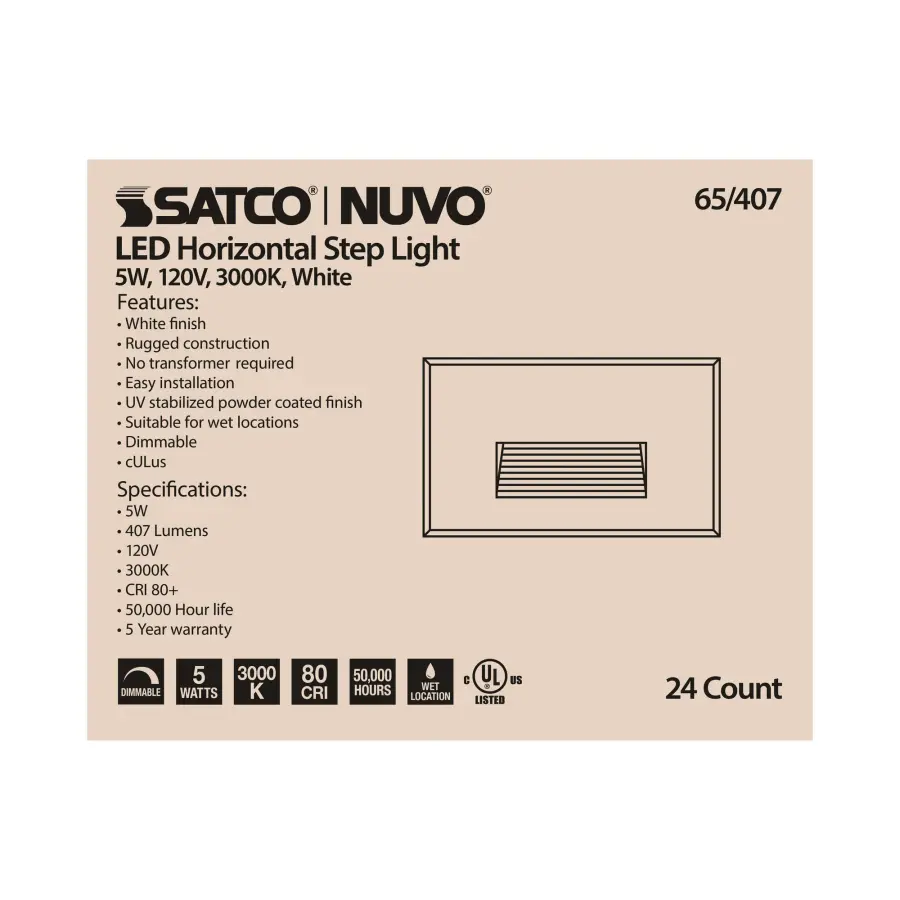 Durable LED Step Light for Safe Outdoor Pathways - Image 9