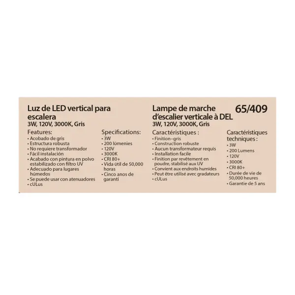 Durable LED Step Light for Safe Outdoor Pathways - Image 5