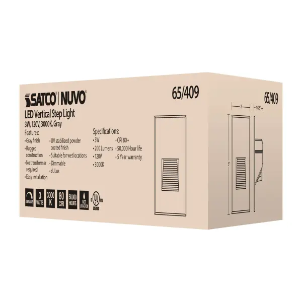 Durable LED Step Light for Safe Outdoor Pathways - Image 8