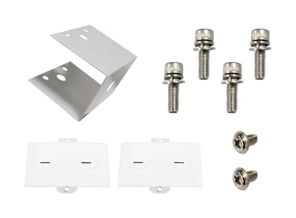 Versatile pendant and surface mount adapter designed for high bay fixtures. White finish integrates seamlessly with commercial and industrial spaces requiring elevated lighting solutions.