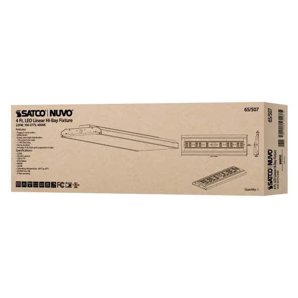 LED 4 ft. Linear High Bay - 225W - 4000K - Image 11