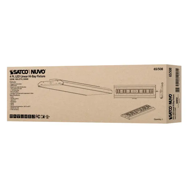 LED 4 ft. Linear High-Bay - 225W - 5000K - Image 13