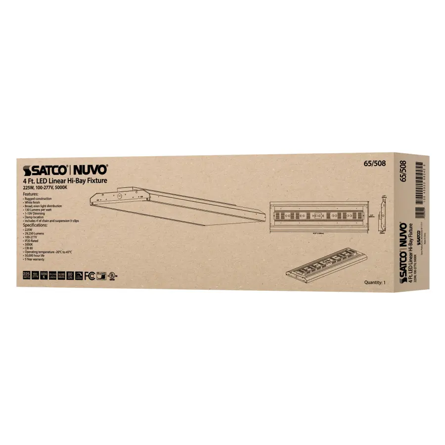 LED 4 ft. Linear High-Bay - 225W - 5000K - Image 13