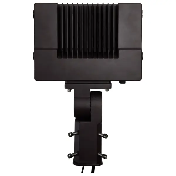LED Tempered Glass Flood Light with Photocell - Bronze - Image 3