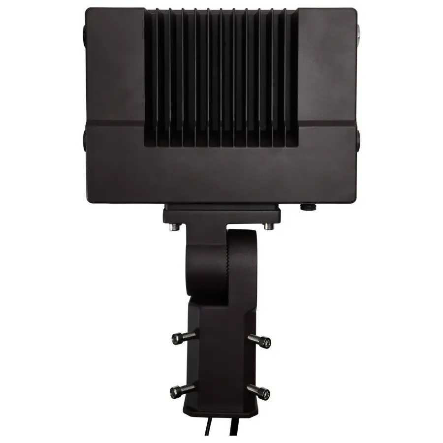 LED Tempered Glass Flood Light with Photocell - Bronze - Image 3