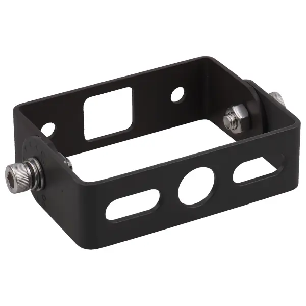 Professional-grade mounting hardware designed for large tempered glass flood lights. Bronze finish provides durability and weather resistance for outdoor installations requiring adjustable positioning.