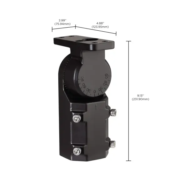 Tempered Glass Flood Light Slipfitter Mount - Image 10