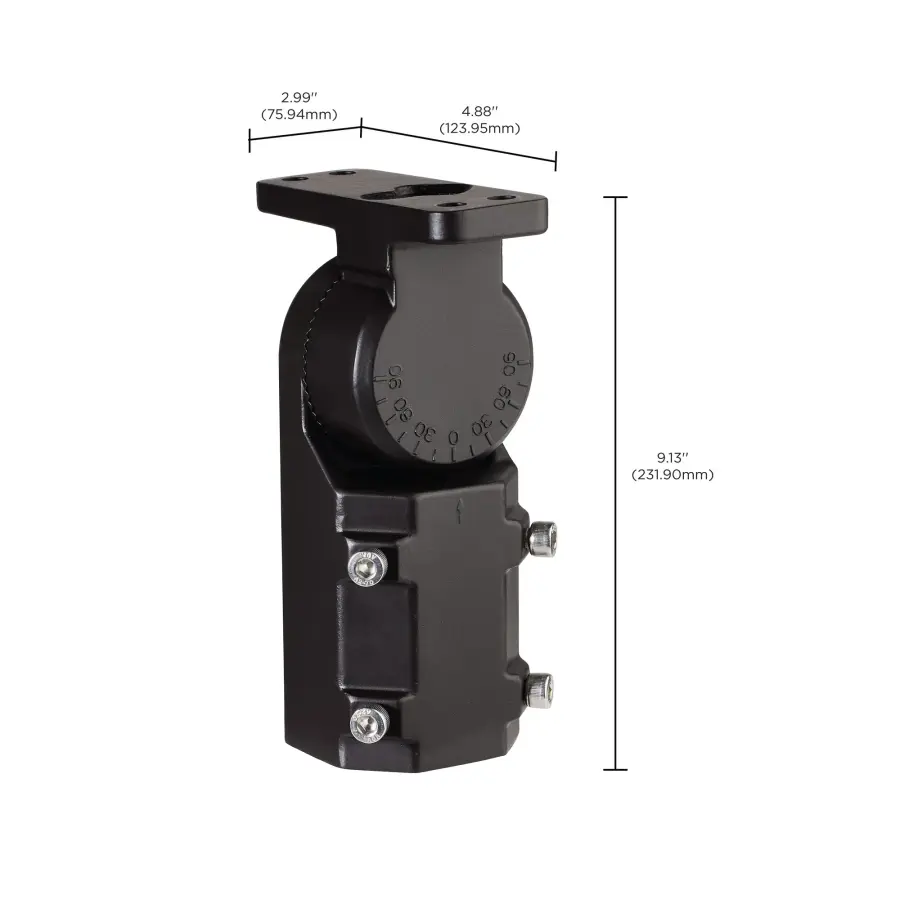 Tempered Glass Flood Light Slipfitter Mount - Image 10