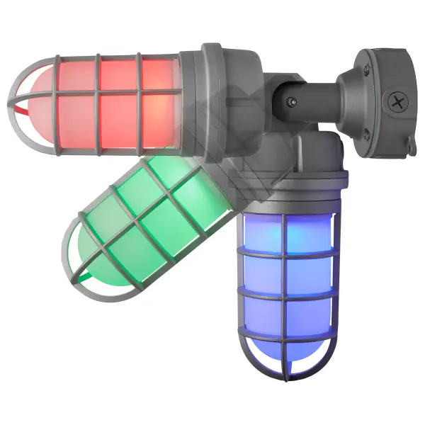 LED Adjustable Vapor Tight Fixture - 20W RGB Selectable - Image 4