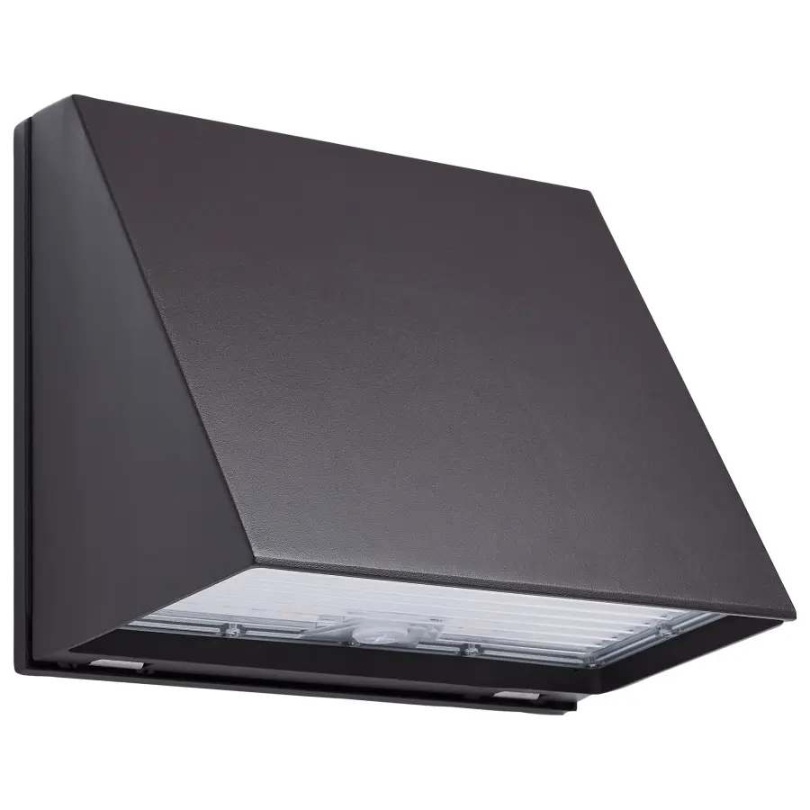 LED Full Cutoff Wall Pack - 80/100/120W - Field Selectable CCT - Bronze - Image 1