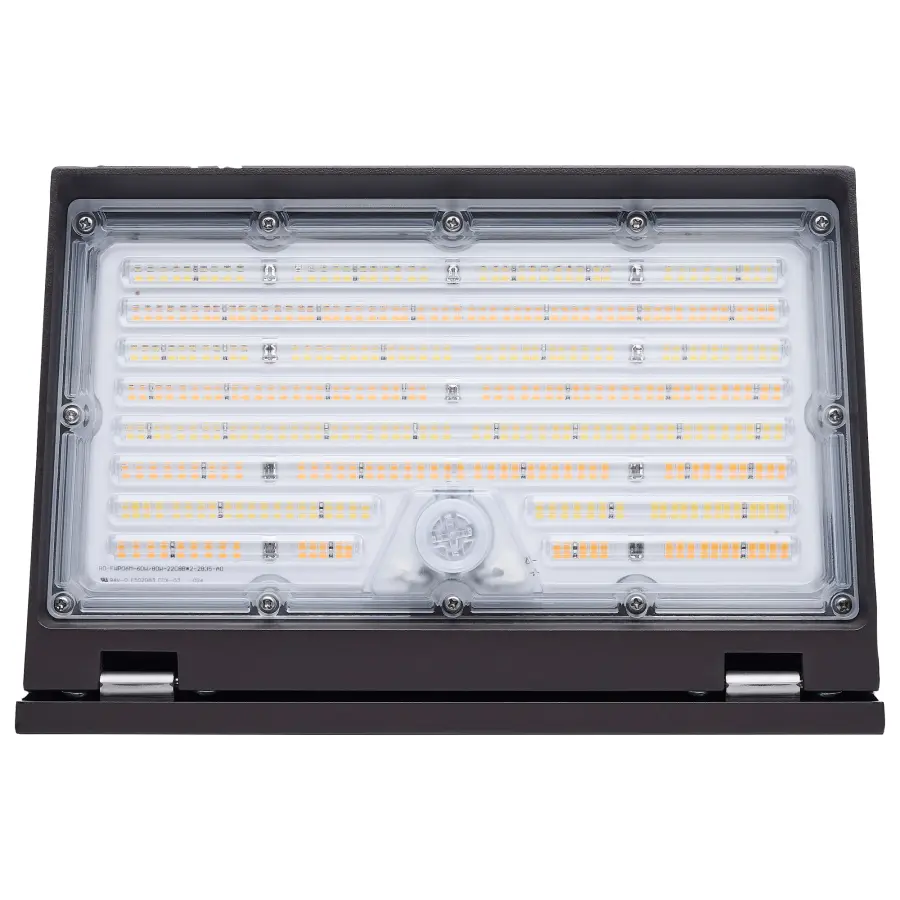 LED Full Cutoff Wall Pack - 80/100/120W - Field Selectable CCT - Bronze - Image 4