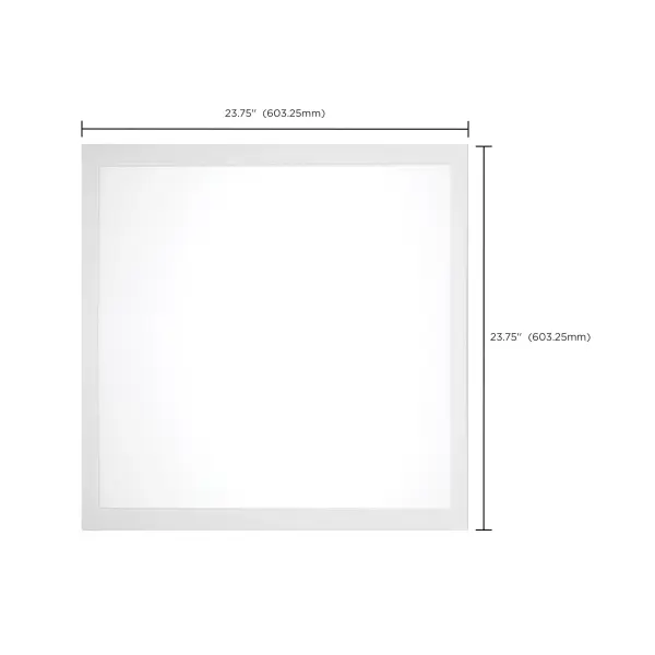 2x2 LED Emergency Backlit Panel - Selectable Wattage & Color - Image 15