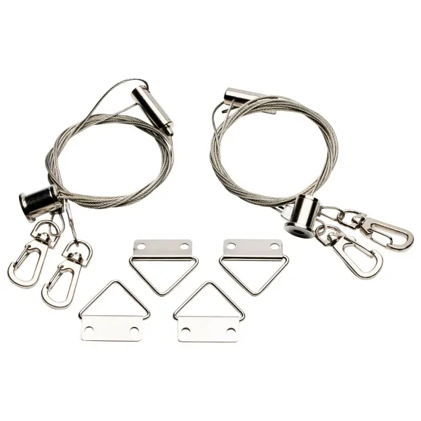 4-Foot Suspension Kit for LED Backlit Flat Panel Fixtures
