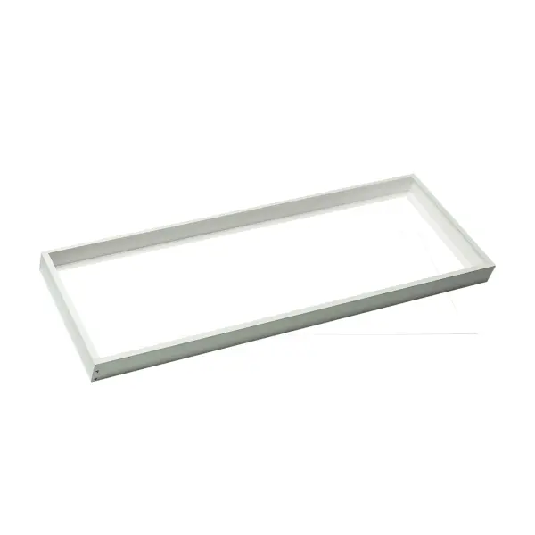 1x4 Backlit Panel Frame Kit - Slim White - Image 1