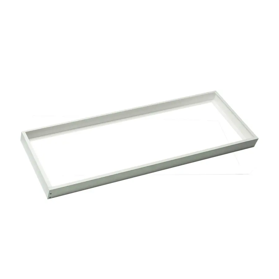 1x4 Backlit Panel Frame Kit - Slim White - Image 1