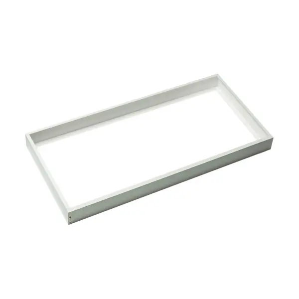 2x4 Backlit Panel Frame Kit - Slim White - Image 1