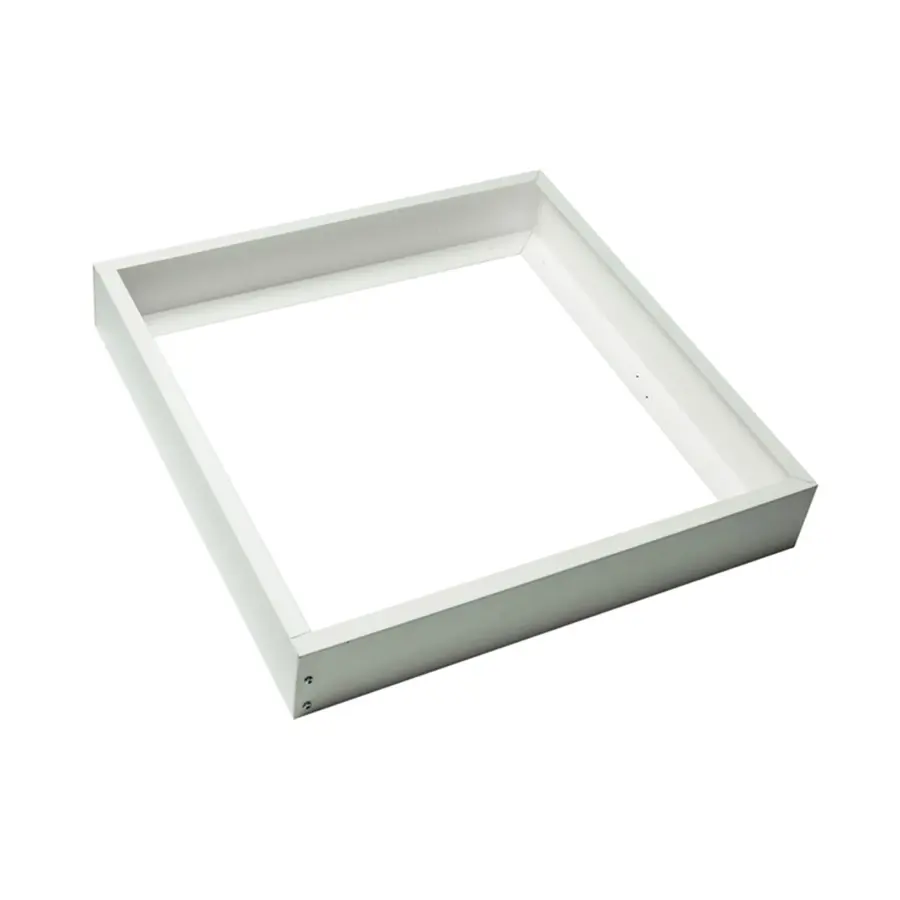 2x2 Backlit Panel Frame Kit - Slim White - Image 1