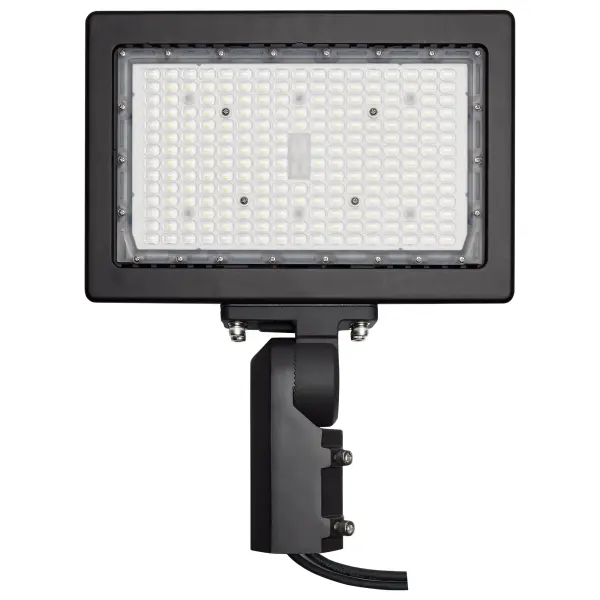 This 150-watt LED flood light delivers powerful, energy-efficient illumination ideal for outdoor architectural and security applications. With 20,250 lumens and 50,000-hour lifespan, it provides consistent natural white light.