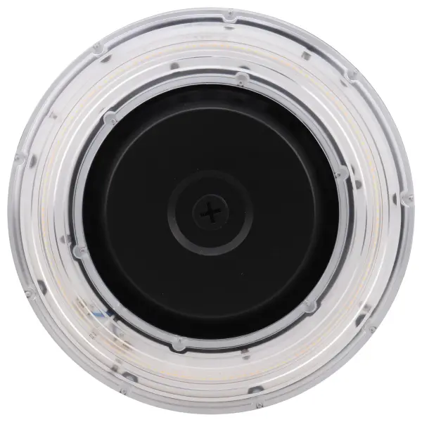 This versatile 55-watt LED canopy fixture combines industrial-grade durability with flexible lighting options. ColorQuick technology allows easy selection between 3000K, 4000K, or 5000K during installation, while the optional sensor port enables motion-activated operation for enhanced security and energy savings. - alternate view