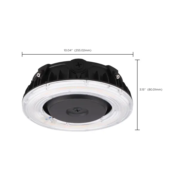 LED Canopy Fixture - 55W CCT Selectable - Bronze - Image 7