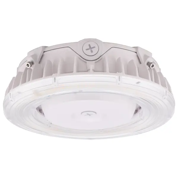 This 75-watt LED canopy fixture combines industrial-grade durability with smart functionality. ColorQuick technology allows easy selection between 3000K, 4000K, or 5000K color temperatures during installation, while the integrated sensor port enables motion detection for enhanced security and energy savings.