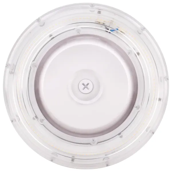 This 75-watt LED canopy fixture combines industrial-grade durability with smart functionality. ColorQuick technology allows easy selection between 3000K, 4000K, or 5000K color temperatures during installation, while the integrated sensor port enables motion detection for enhanced security and energy savings. - alternate view