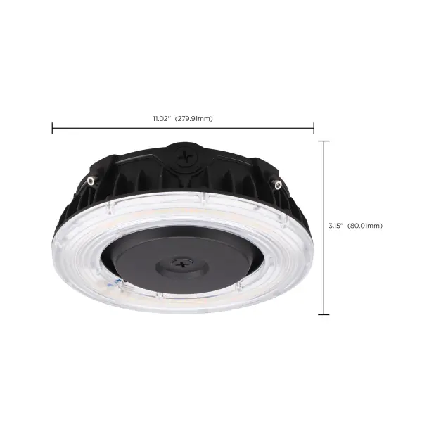 LED Canopy Fixture - 100W CCT Selectable - Image 7
