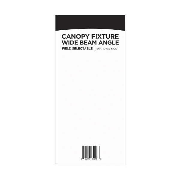 Square LED Wide Beam Canopy Light - Selectable CCT & Wattage - Image 21