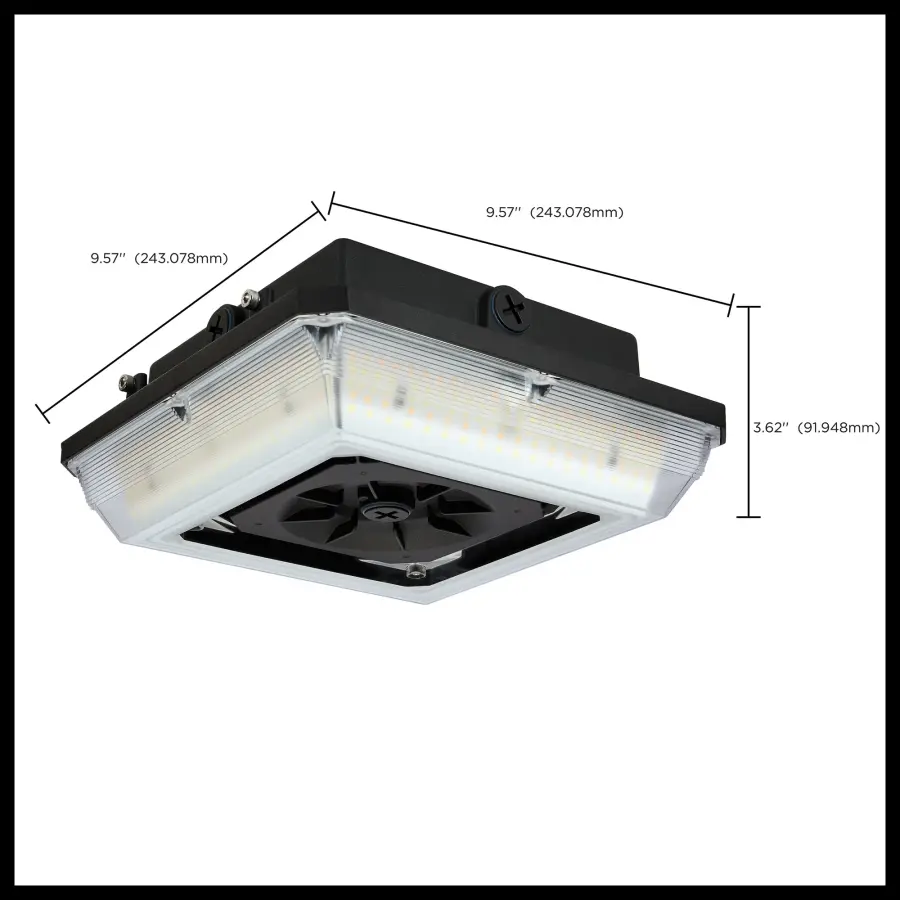 Square LED Canopy Light - Selectable CCT & Wattage - Image 25