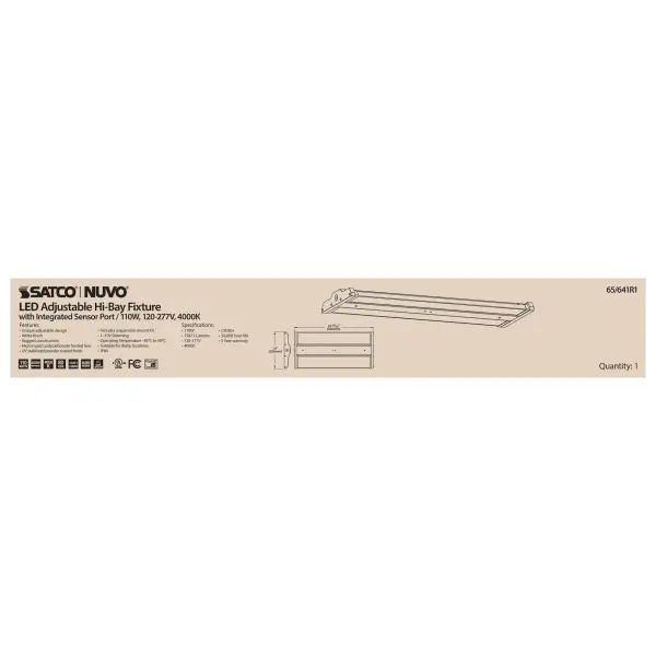 LED Adjustable High Bay - 110 Watt - 4000K - Image 12
