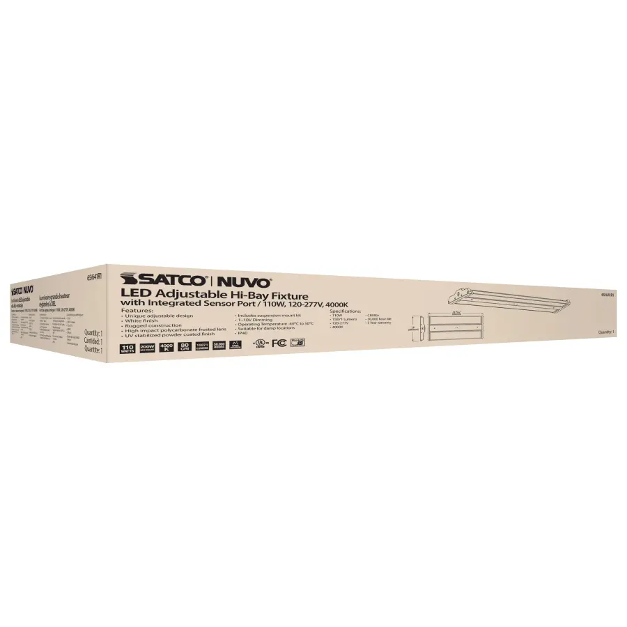 LED Adjustable High Bay - 110 Watt - 4000K - Image 16